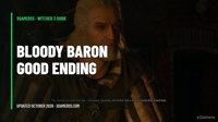 Witcher 3 Bloody Baron Best Ending: How to Get the Good Outcome (Family Matters)