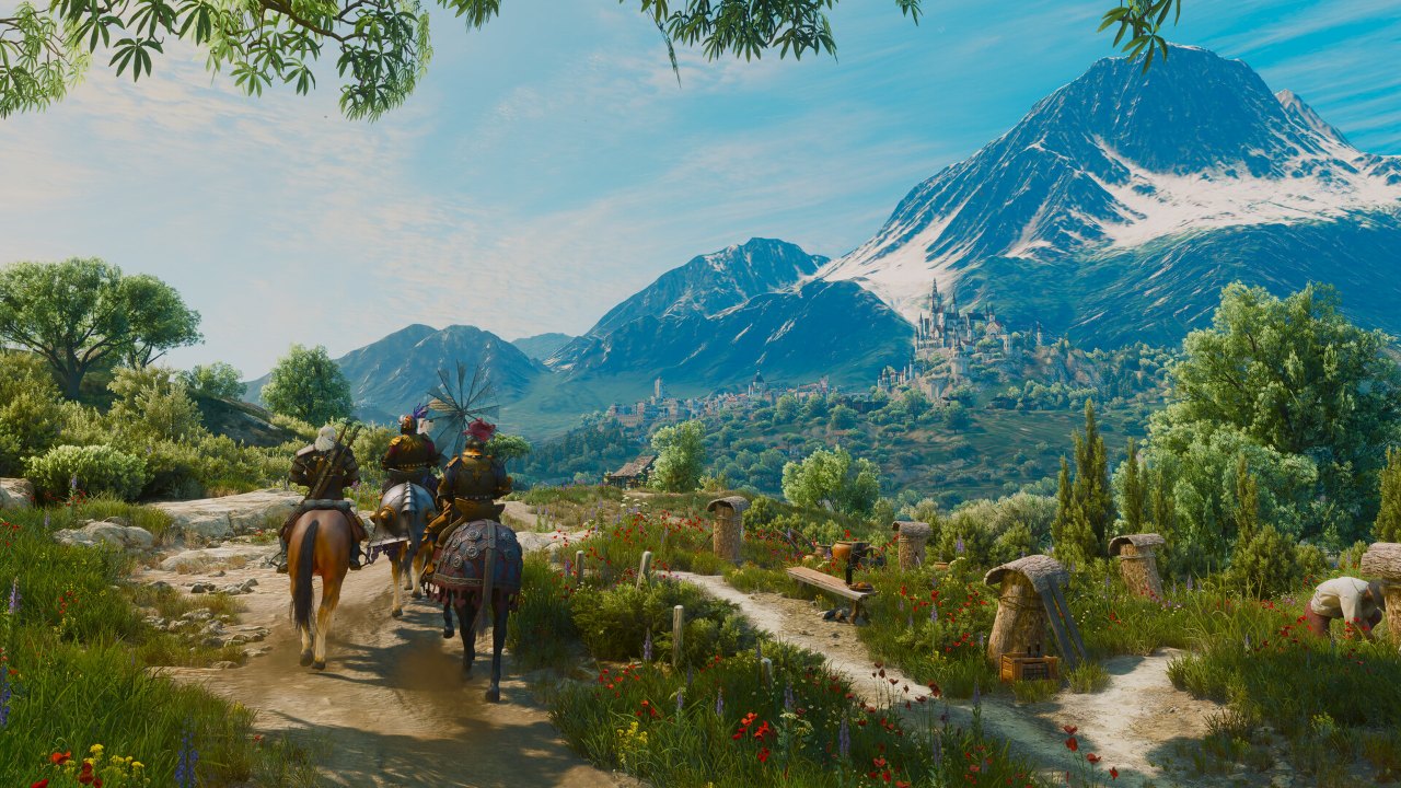 Daytime in Velen: Sun and Stars regenerates Vitality while the sun is up