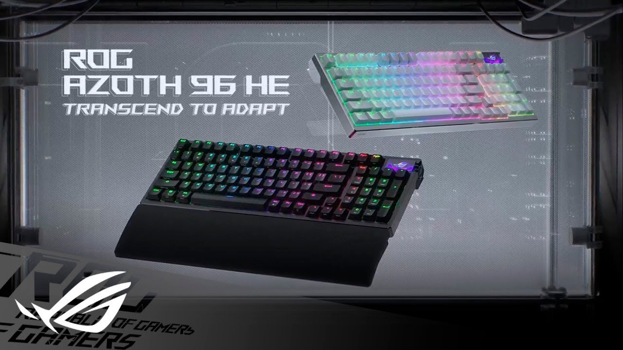 ROG Azoth 96 HE with Hall effect switches