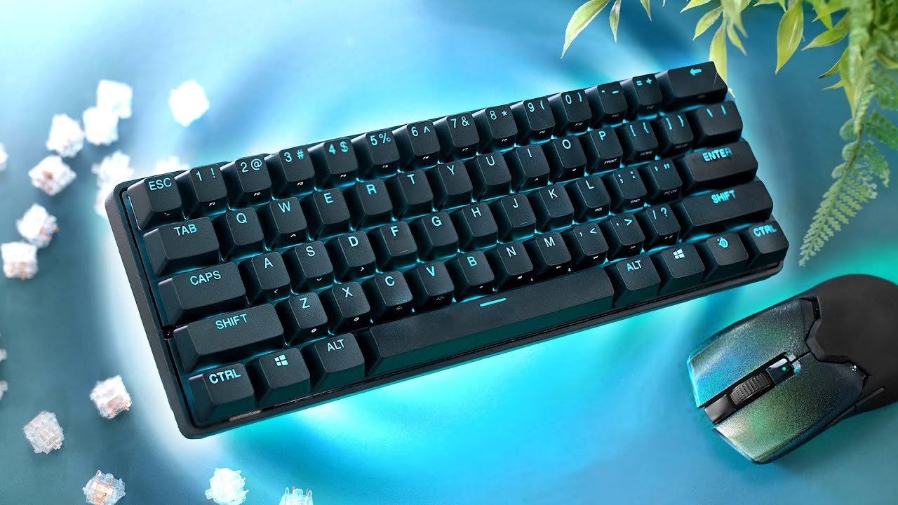 SteelSeries Apex Pro Mini Wireless, a 60% esports keyboard