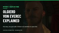 Olgierd von Everec Explained: His Pact With O'Dimm and Whether to Save Him