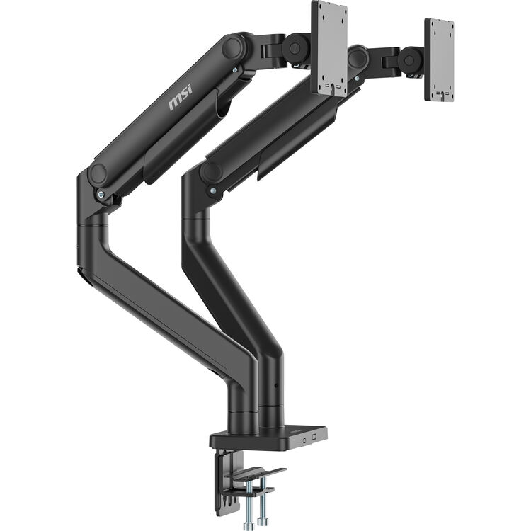 MSI MAG MT201D dual monitor arm for 17 to 45 inch screens