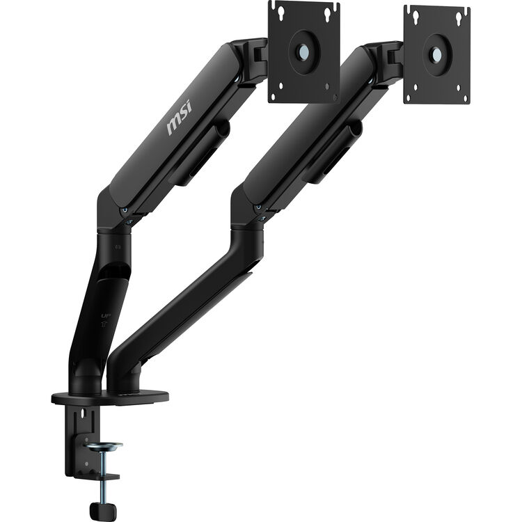 MSI MAG MT101DG gas spring dual monitor arm