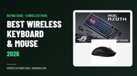 Best Wireless Keyboard and Mouse for Gaming in 2026: 6 Pairs Compared