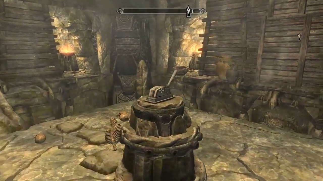 Lever for the second Skuldafn puzzle