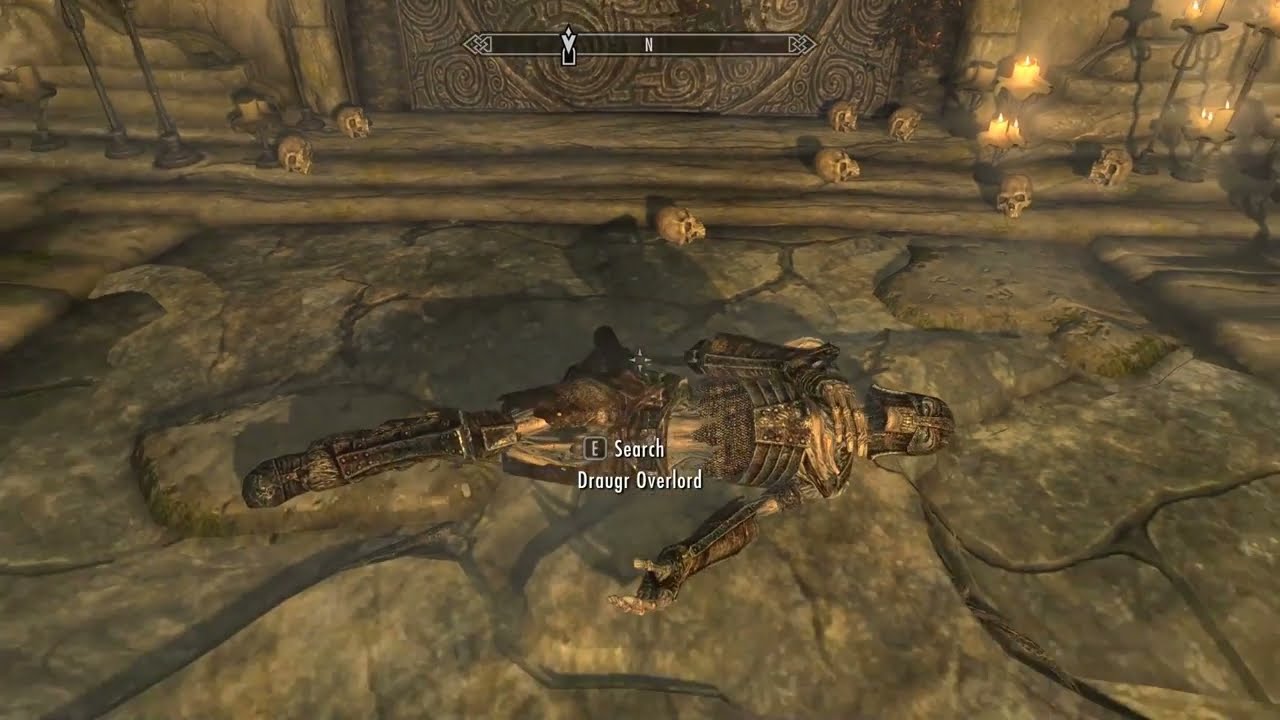 Draugr carrying the Diamond Claw in Skuldafn