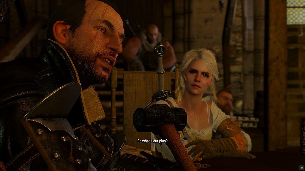 Allies gathered at Kaer Morhen with Ciri