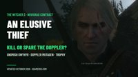 Contract: An Elusive Thief in The Witcher 3: Walkthrough and Whether to Kill or Spare the Doppler