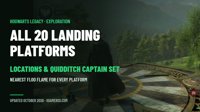 All 20 Landing Platforms in Hogwarts Legacy: Locations and the Quidditch Captain Rewards