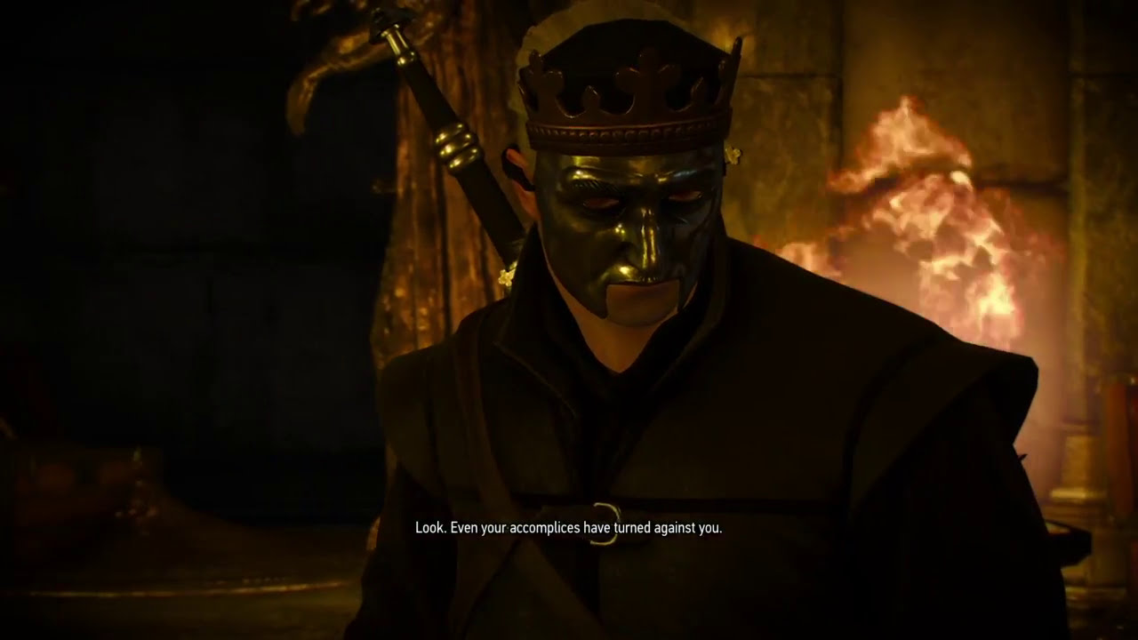 Masked Ewald Borsodi in the Hearts of Stone heist