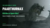 Paarthurnax in Skyrim: Should You Kill Him? Esbern and Delphine vs Arngeir, and Every Consequence