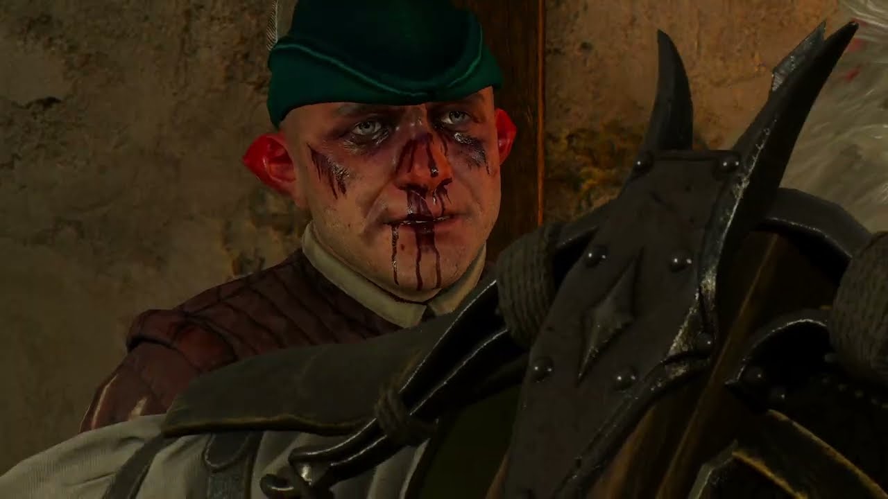Cleaver interrogating one of Whoreson Junior's men