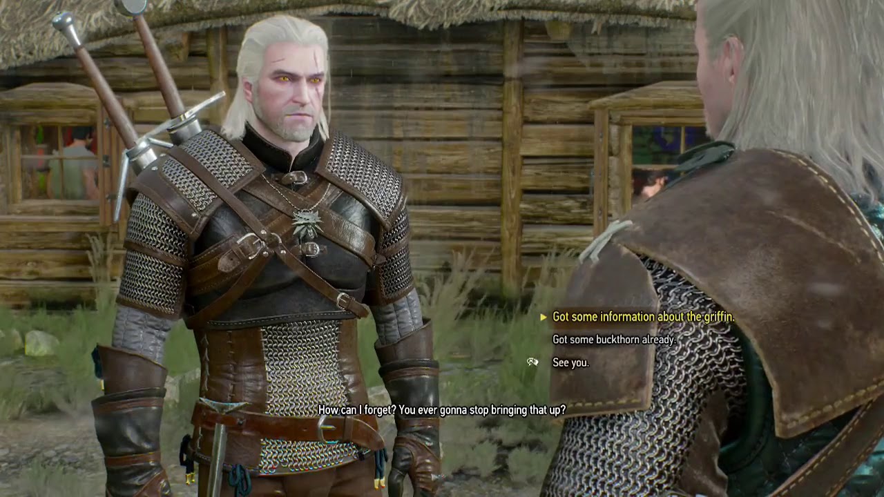 Searching the griffin's nest with Witcher Senses in The Witcher 3