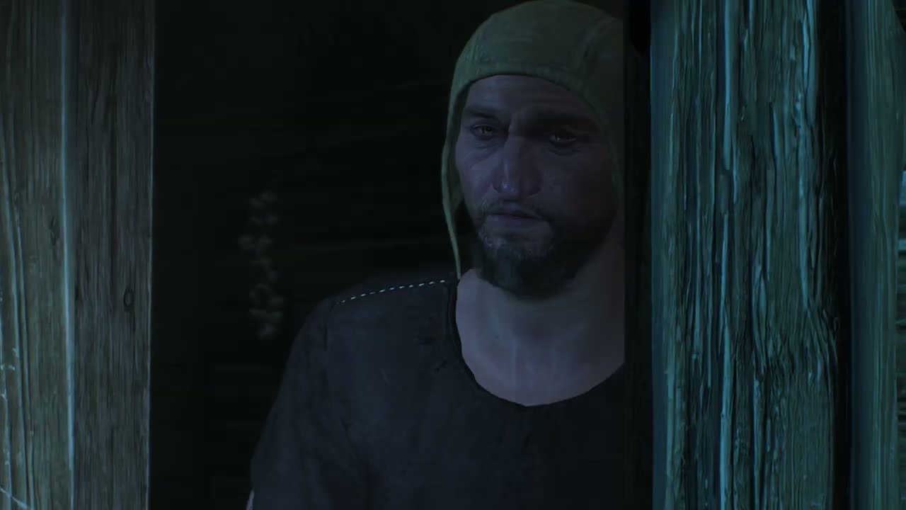 A survivor in Heatherton tells Geralt what happened to Hendrik in The Nilfgaardian Connection