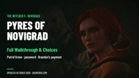 Pyres of Novigrad in The Witcher 3: How to Find the Putrid Grove, the Password and Brandon's Payment