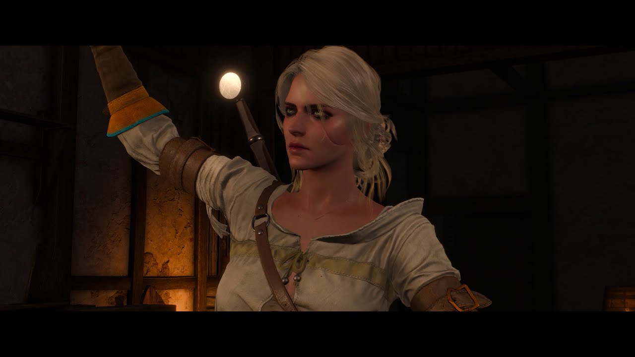Ciri sneaks into Whoreson Junior's hideout in Ciri's Story: Visiting Junior