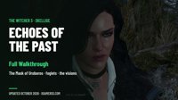 Echoes of the Past in The Witcher 3: How to Use the Mask of Uroboros, Beat the Foglets and Follow Ciri's Trail