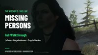 Missing Persons in The Witcher 3: Lofoten, the Priestesses and Freya's Garden Walkthrough